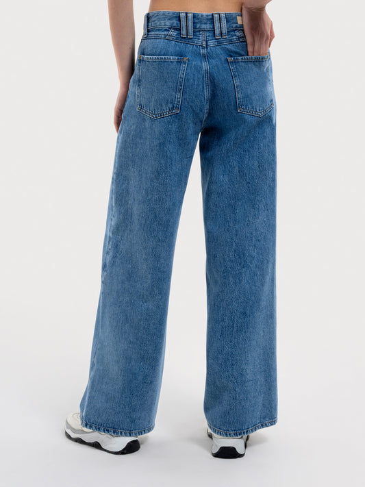 Wide Leg Regular Fit Women's Trousers
