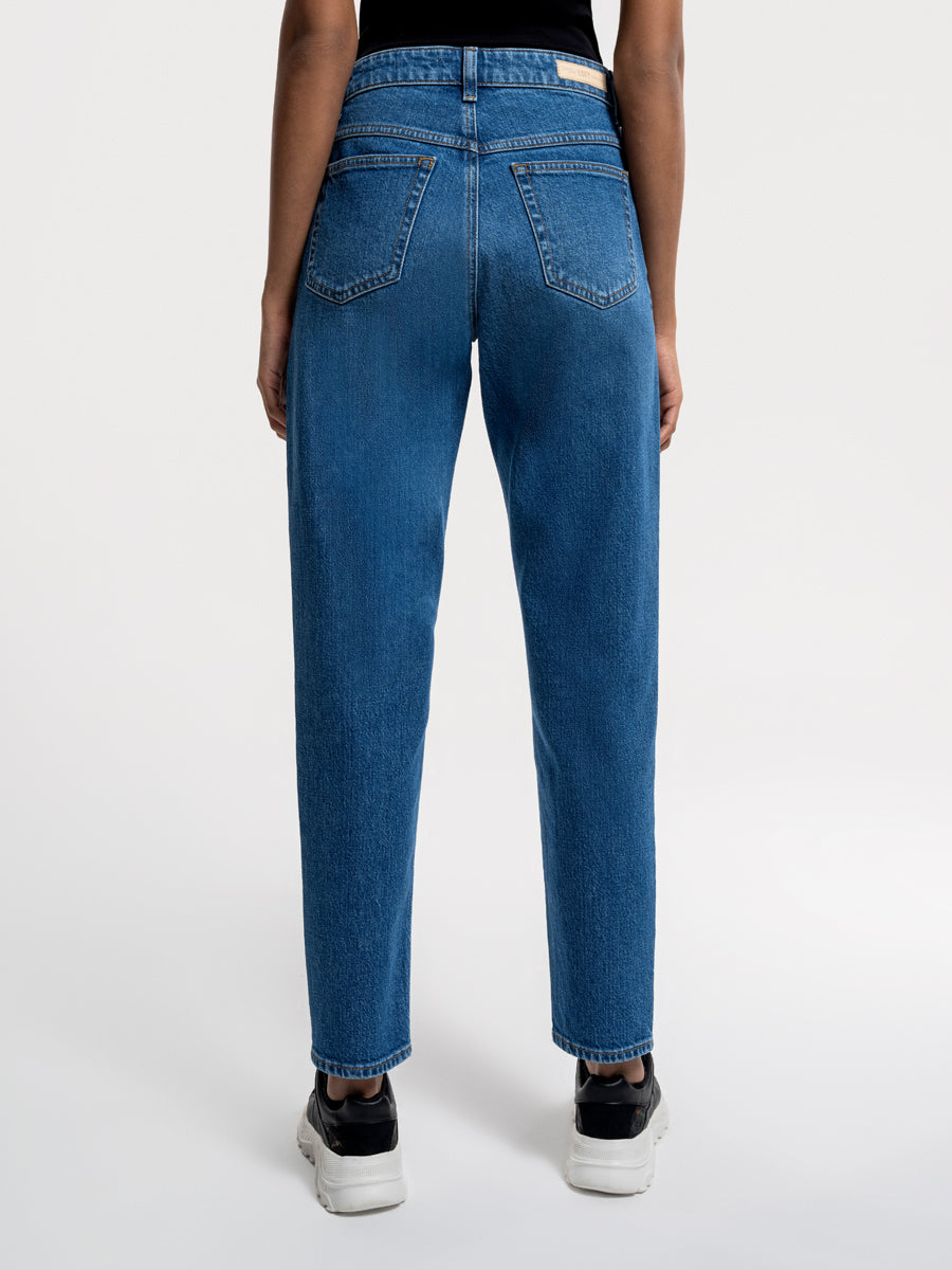 Mom Slim Fit Women's Trousers