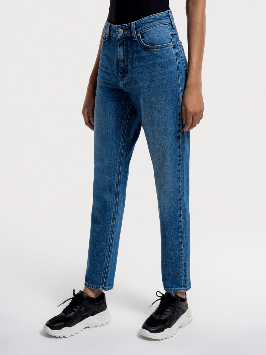 Mom Slim Fit Women's Trousers