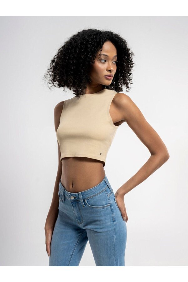 Women's Blouse Beige
